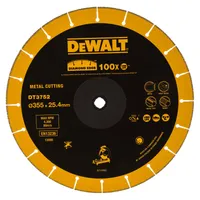 Диск отрезной алмазный по металлу DeWALT 355х1.6х25.4мм DT3752-QZ