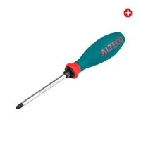 Отвертка крестовая ударная IMPACT Industrial PH 2x100 мм ALTECO 0907-2K-PH2-X