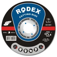 Диск отрезной по металлу RODEX 230х2.5х22мм SRM25230