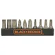 Набор бит BLACK+DECKER 25мм 20шт. A7074-XJ