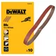 Лента шлифовальная DeWALT 13х457мм 80G 10шт. DT3605-QZ